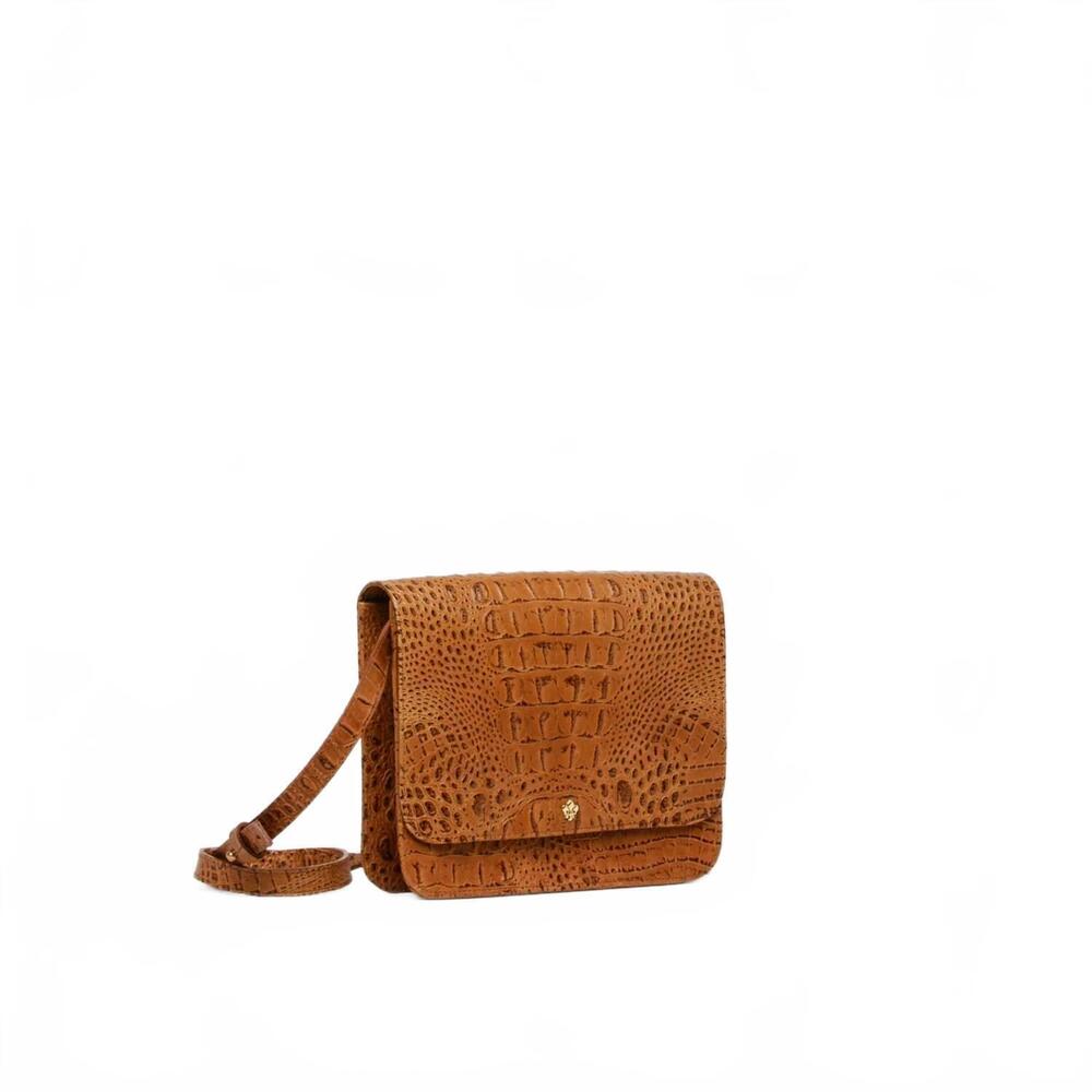 NEW FLOREZ women's rebecca camera bag in caramel